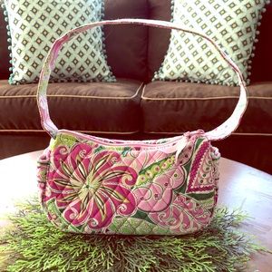 Vera Bradley Pinwheel Pink (2009) shoulder bag.